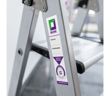 Autocollant d'inventaire | © MUNK GmbH Autocollant d'inventaire | © MUNK GmbH