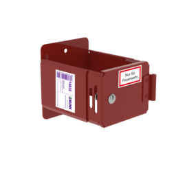 Att. mur. échelle RAL3000 pr demi-cylindre profilé | © MUNK GmbH