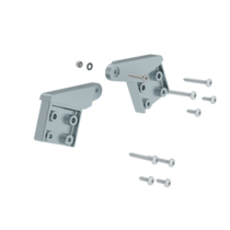 Replacement hinge set for stepladders on both sides | © MUNK GmbH