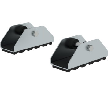 Pied orientable avec revêtement caoutchouc | © MUNK GmbH