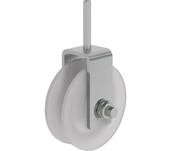 Seilrolle für 2- und 3-teilige Seilzugleitern | © MUNK GmbH