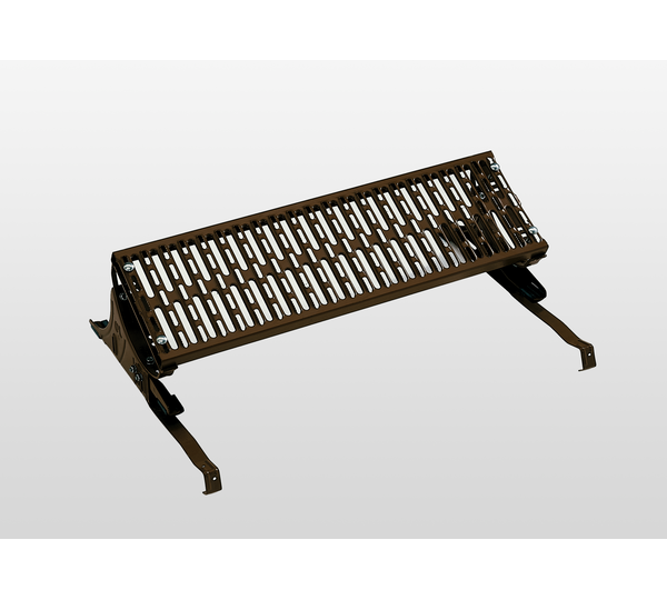 Grille de repos 800x250mm, brun | © MUNK GmbH