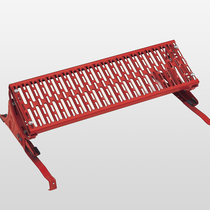 Standing grille 800x250 mm red | © MUNK GmbH