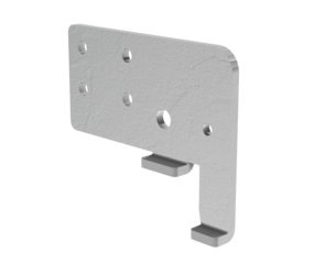 Crochets enfichables pour échelle coulissante à barreaux et échelle polyvalente à barreaux sans dispositif anti-soulèvement | © MUNK GmbH Crochets enfichables sans disp. anti-soulèvement | © MUNK GmbH