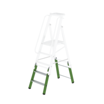 Platform ladder, push-in, 3+2 steps | © MUNK GmbH