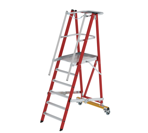 Plattforml. GFK/Alu klappbar & fahrbar, 6 St. | © MUNK GmbH Plattforml. GFK/Alu klappbar & fahrbar, 6 St. | © MUNK GmbH