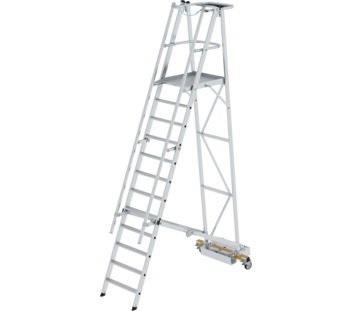 Échelle à p-f pliable à châssis fin, 12 marches | © MUNK GmbH