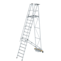 Platform ladder folding w. narr.u-carriage 14 st | © MUNK GmbH
