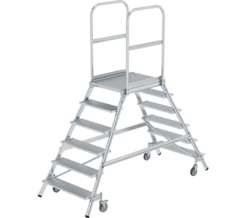 Esc. à p-f 2 côtés av roul ress. alu strié 6 mar. | © MUNK GmbH