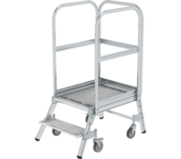 Plat.stairs,1-sid.acc. spr-load.cast.stl.grat,2 st | © MUNK GmbH