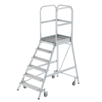 Plat.stairs,1-sid.acc. spr-load.cast.stl.grat,6 st | © MUNK GmbH