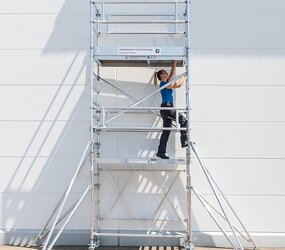 Klappgerüst 0,75x1,80m mit Ausleger | © MUNK GmbH