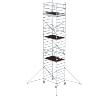 Rollgerüst 1,35x1,80m m. Ausl. & Dp-PF PF-H 7,35m | © MUNK GmbH