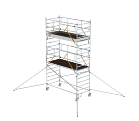 Éch. roul. SG 3,00x1,35 m av stab. & PF x2, H. PF 4,47 m | © MUNK GmbH