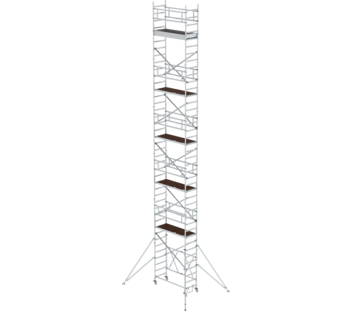 Mob.scaff. 0.75x1.80 w.outr.,pf H=10.80m | © MUNK GmbH