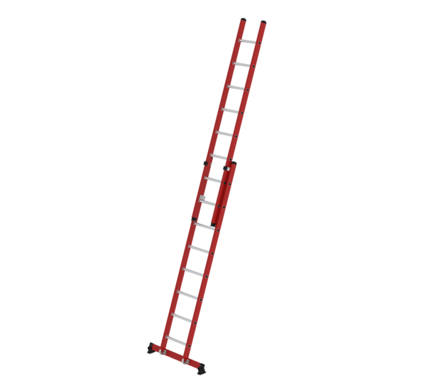 Schiebeleiter 2-teilig GFK / Alu 2x8 Sprossen | © MUNK GmbH
