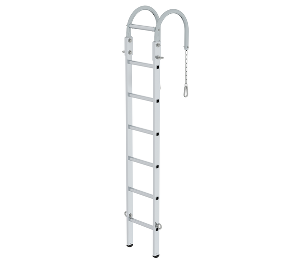 Rung mast hanging ladder, 2.14 m, 6 rungs | © MUNK GmbH