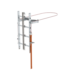 Zweiholm-Mastleiter Oberteil 1,1 m, 4 Sprossen | © MUNK GmbH
