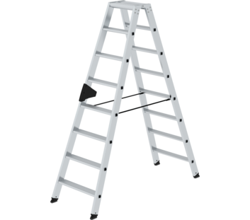 Stufen-Stehleiter beidseitig begehbar , 2x8 Stufen | © MUNK GmbH