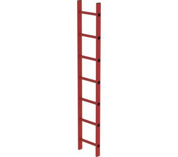 Shaft ladder RFG 300 mm clear width, 7 rungs | © MUNK GmbH