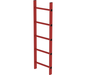 Shaft ladder RFG 400 mm clear width, 5 rungs | © MUNK GmbH