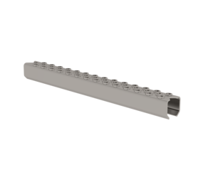 Perforated rung 300 mm bright steel | © MUNK GmbH