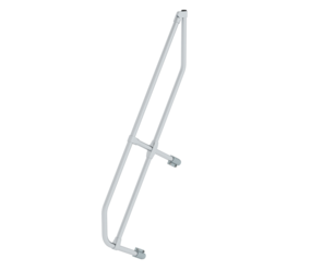 Second handrail for stairs 60°, 5 steps  | © MUNK GmbH