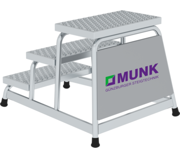 Aide à la montée à cheval StepSecure R13 3 marches | © MUNK GmbH