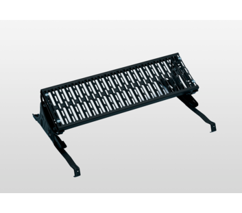 Standing grille 800x250 mm anthracite grey | © MUNK GmbH