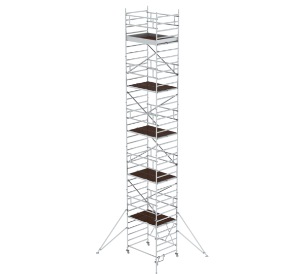 Échaf. pliant 1,80x1,35 m, ac stab., H. PF 9,80 m | © MUNK GmbH