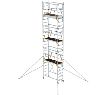 Échaf. pliant SG 1,80x0,75 m, av stab., ht. PF 6,0 m | © MUNK GmbH