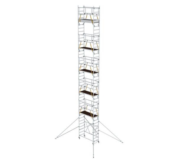 Échaf. pliant SG 1,80x0,75 m, av stab., ht. PF 11,04 m | © MUNK GmbH