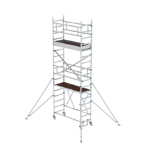 Échaf. pliant 0,75x,1,80m, av stab., ht. PF 3,80 m | © MUNK GmbH