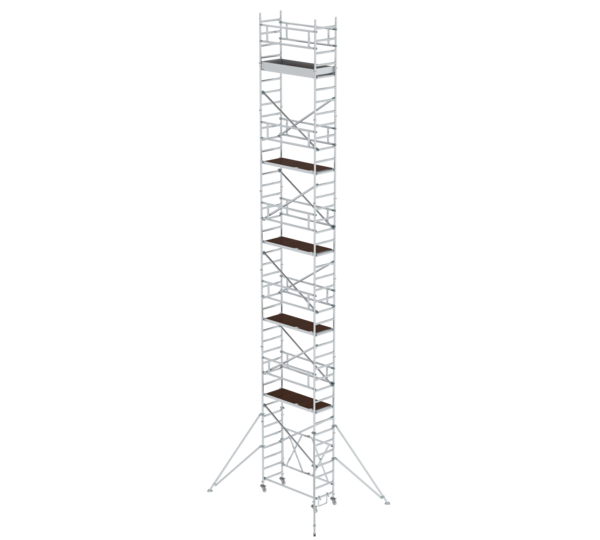 Échaf. pliant 0,75x,1,80m, av stab., ht. PF 10,80m | © MUNK GmbH