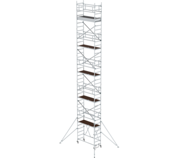 Klappgerüst 0,75x 1,80 m m. Ausl., PF-Höhe 9,80 m | © MUNK GmbH