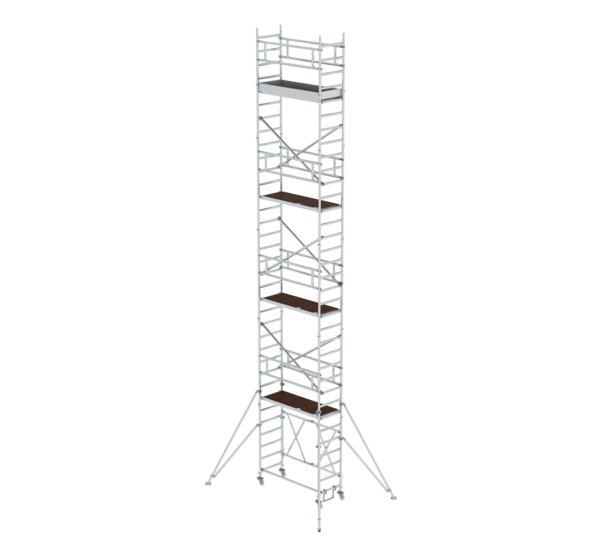Échaf. pliant 0,75x,1,80m, av stab., ht. PF 8,80 m | © MUNK GmbH