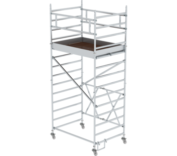 Klappgerüst 1,35x 1,80 m m. Ausl., PF-Höhe 2,80 m | © MUNK GmbH