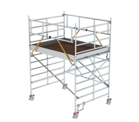 Fold. scaff. w. trip. pf., working height 4.51 m | © MUNK GmbH