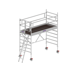 Wartungsgerüst Agrar ausgespindelt mit maximaler Höhe | © MUNK GmbH