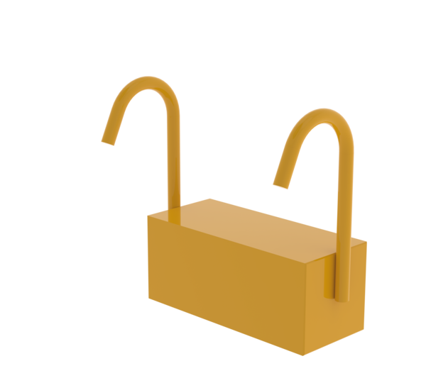 Ballast weight 10.0 kg yellow | © MUNK GmbH