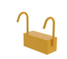 Ballastgewicht 10,0 kg gelb | © MUNK GmbH