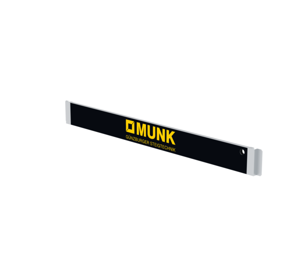 Alu-Bordbrett Längsseite für FlexxTower SGX | © MUNK GmbH