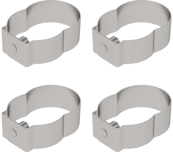 Federclip f. Rollgerüst mit kurzen Bolzen, geschl. | © MUNK GmbH