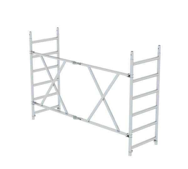 Unité cadre pliant, échaf. 0,75m Lrg. et 2,45m Lg. | © MUNK GmbH