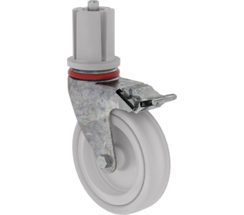 Roul. orientable av frein d’arrêt et pivots Ø125mm | © MUNK GmbH