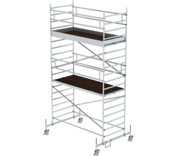 Rollgerüst 1,35x3,0m m. Fahrb. & Dp-PF PF-H 4,45m | © MUNK GmbH