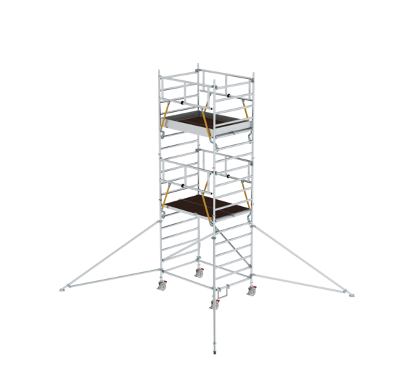 Éch. roul. SG 1,80x1,35 m av stab. & PF x2, H. PF 4,47 m | © MUNK GmbH