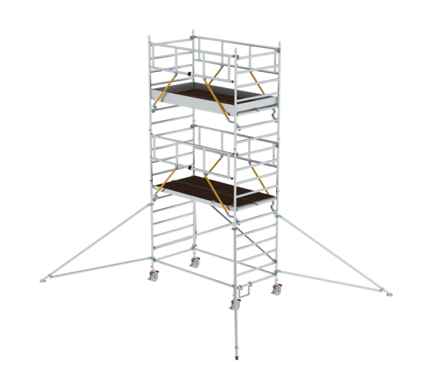 Éch. roul. SG 2,45x1,35 m av stab. & PF x2, H. PF 4,47 m | © MUNK GmbH