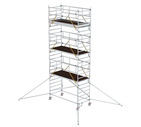 Éch. roul. SG 3,00x1,35 m av stab. & PF x2, H. PF 6,43 m | © MUNK GmbH