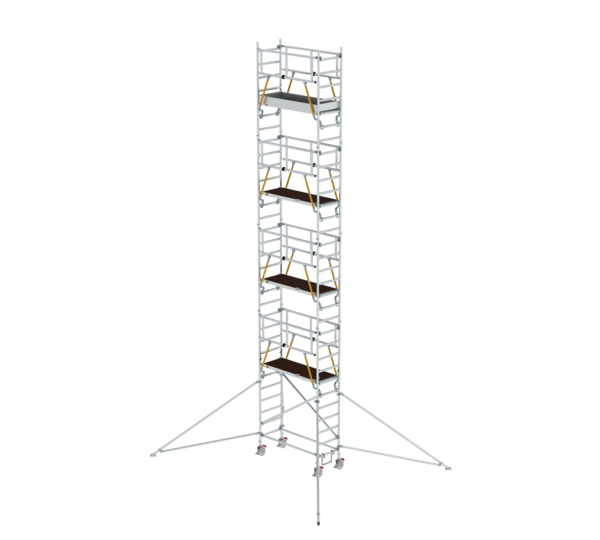 Échaf. roulant SG av stab 1,80x0,75 m, haut. PF 8,39 m | © MUNK GmbH